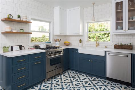 The 7 Prettiest Kitchen Floor Tile Ideas Weve Seen This Year So Far Hunker