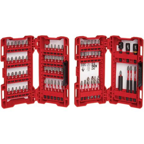 Milwaukee Shockwave Impact Duty Driver Bit Set Berings