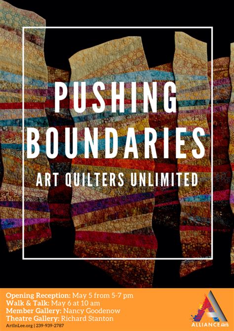 Alliance For The Arts Presents May Exhibition Pushing Boundaries Art