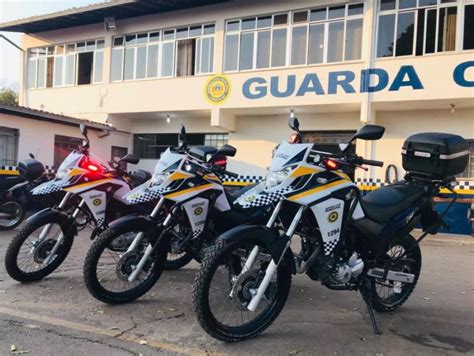 Guarda Municipal Recebe Motopatrulhas Mova Se Inconfidentes