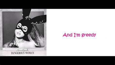 Ariana Grande - Greedy (lyrics) - YouTube