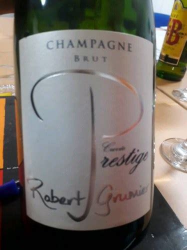 Robert Grumier Cuvée Prestige Brut Champagne Vivino Brasil