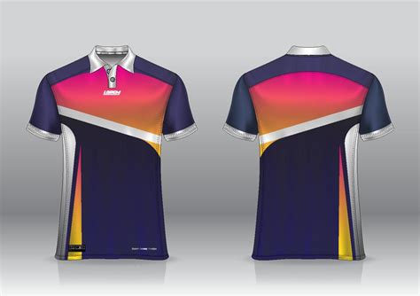 Polo Shirt Uniform Design Can Be Used For Badminton Golf In Front