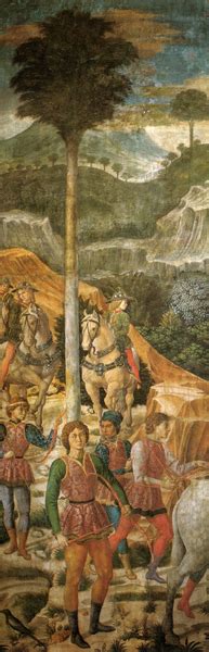 世界のタグ名画 Archers Detail from the fresco by Benozzo Gozzoli in the