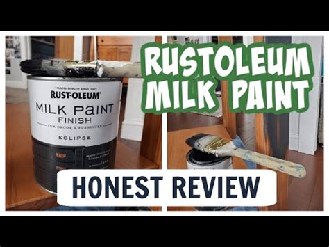 Rustoleum Milk Paint Review And Tips For Furniture Painting Youtube