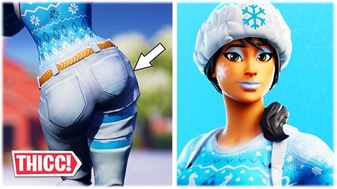 Fortnite Thicc Frozen Nog Ops Skin Showcase With Dances Emotes