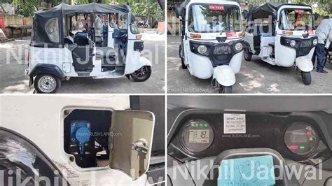 Bajaj Electric Rickshaw Spied Up Close 120 Km Range Launch Soon