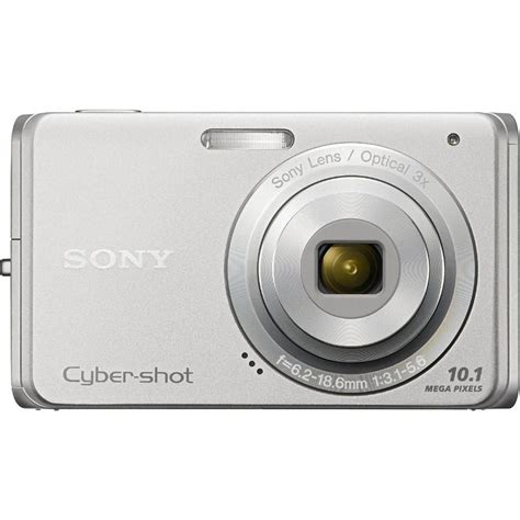 Sony Cyber Shot W Digital Camera Silver Dsc W B H Photo