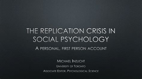 PPT The Replication Crisis In Social Psychology PowerPoint