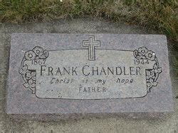 Frank Chandler 1867 1944 Mémorial Find a Grave