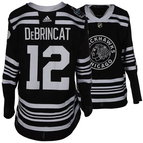 Alex Debrincat Chicago Blackhawks Game Worn Nhl Winter Classic