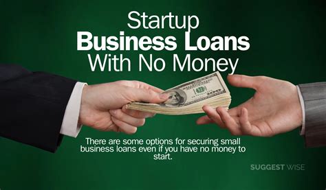 How To Get A Startup Business Loan With No Money Suggest Wise