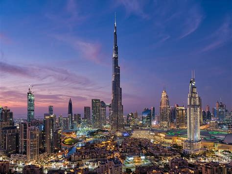 Shimmering City Dubai City Dubai Wallpaper Hd Beautiful Places In