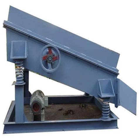 Mild Steel Vibrating Screen For Industrial Capacity 56 600 Ton Hr At