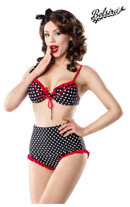 Retro bikini magas derekú alsóval SpeciálTrend