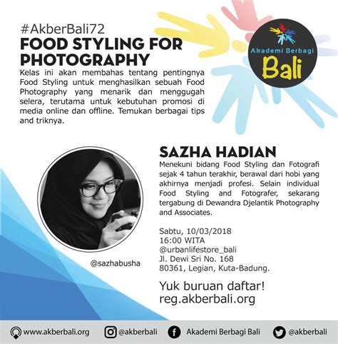 Bali: Food Styling for Photography – Akademi Berbagi