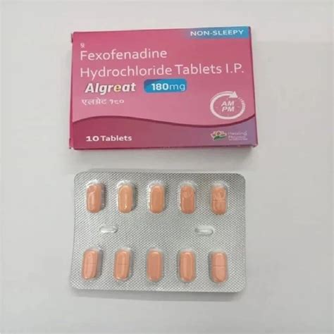 Fexofenadine Hydrochloride Tablets At Rs 275 Stripe Dighori Nagpur