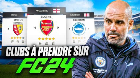 7 CLUBS À PRENDRE ABSOLUMENT EN CARRIÈRE MANAGER SUR FC24 YouTube