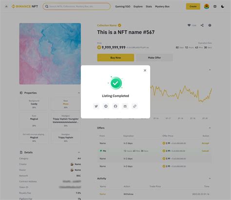 How To List NFTs On Binance NFT Marketplace Binance Support