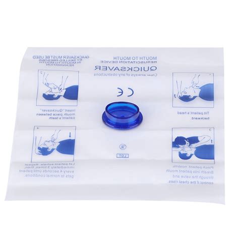 Disposable CPR Mouth Guard Breathing Mask - Life Changing Products