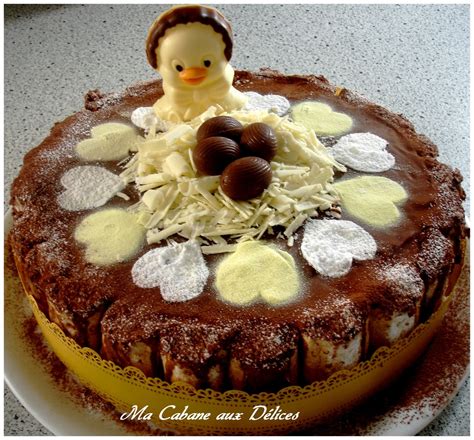 Bavarois Chocolat Poires G Teau Pour P Ques