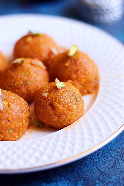 Motichoor Ladoo Recipe Motichur Laddu Recipe