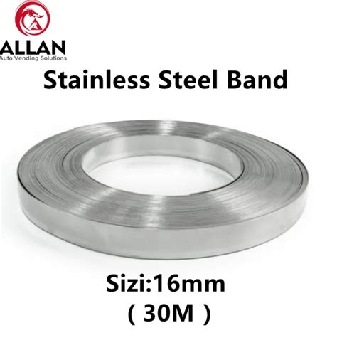 ALLAN 16mm Stainless Steel Strapping Band Strap Tools 30M Stainless ...