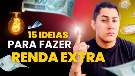 RENDA EXTRA 15 MANEIRAS PARA VOCÊ COMEÇAR YouTube