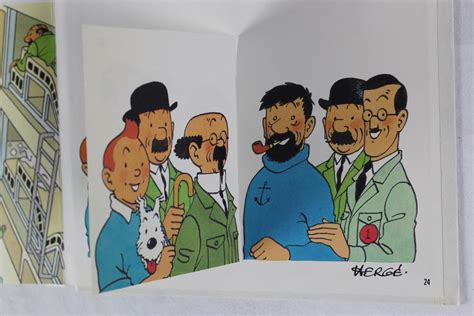 Kuifje Mannen Op De Maan Pop Up Album Hardcover Herdruk