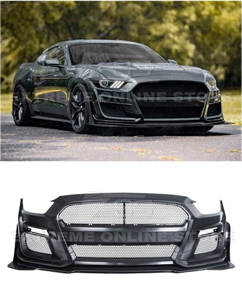 2018 23 Ford Mustang GT500 Full Conversion Front Bumper Kit 50 OFF