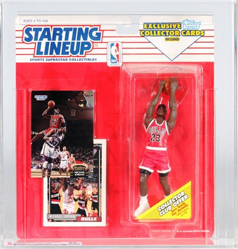 1993 Kenner Starting Lineup NBA Carded Sports Figure Michael Jordan