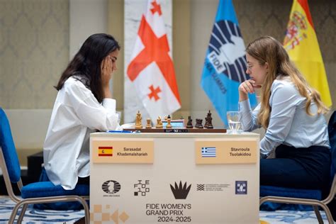 Tbilisi GP Round 2: Vaishali misses against Kosteniuk - ChessBase India
