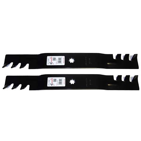 2 Pack 11594 Copperhead Mulching Blades Compatible With John Deere Am137328 Am141033 Gx22151