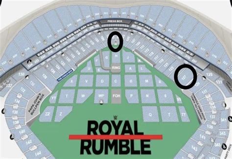 Which Of These Seats Are Better For Royal Rumble Rsquaredcircle