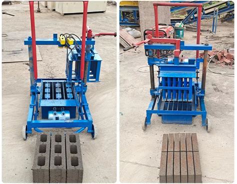 Manual Clay Earth Hand Press Brick Making Machine For Interlocking