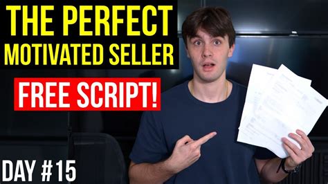 How To Talk To Motivated Sellers For Wholesaling FREE SCRIPT DAY 15