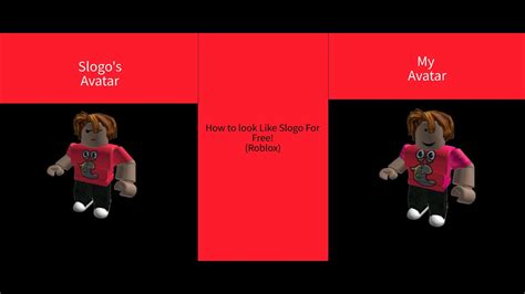 How To Look Like Slogo In Roblox For Free Youtube