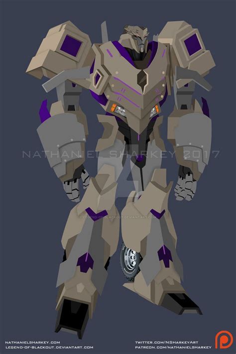 Transformers Exiles Megatron By Legend Of Blackout On Deviantart