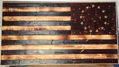 20 Photos Wooden American Flag Wall Art