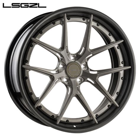 Custom Forged Carbon Fiber Wheel For Luxury Mercedes Audi Car Rim