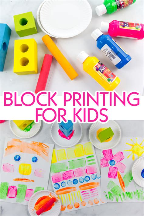 The Art Of Block Printing For Kids • Kids Activities Blog