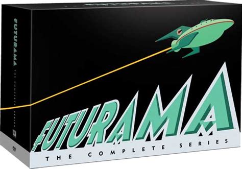 New Futurama Dvd Box Art For Complete Series Set Bubbleblabber