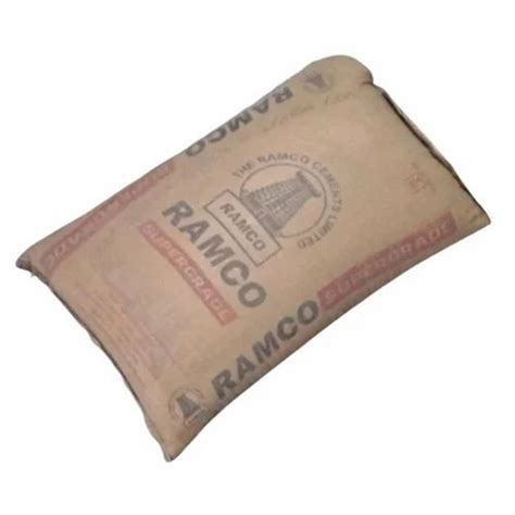 50 Kg Ramco Supergrade Cement At ₹ 358bag रैमको सीमेंट In