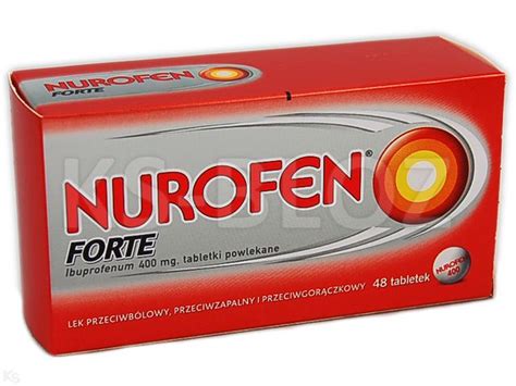 Nurofen Forte Ulotka Dawkowanie Zastosowanie Interakcje KtoMaLek Pl