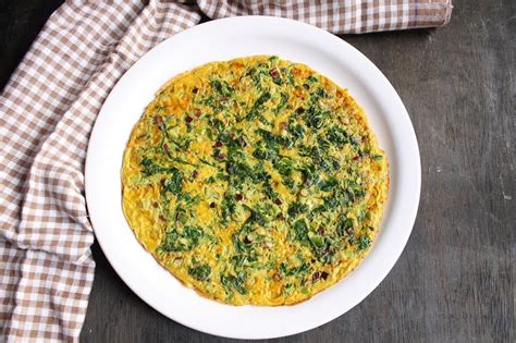 Oven Baked Spinach Omelette Buzzy Moment