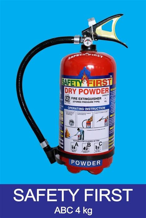 A B C Dry Powder Type A B And C Fire Extinguisher Safety At Rs In