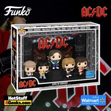 2022 NEW AC/DC In Concert Funko Pop! Moment Walmart Exclusive