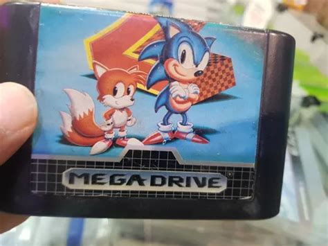 Sonic The Hedgehog Usado Original Mega Drive Tec Toy Nf E