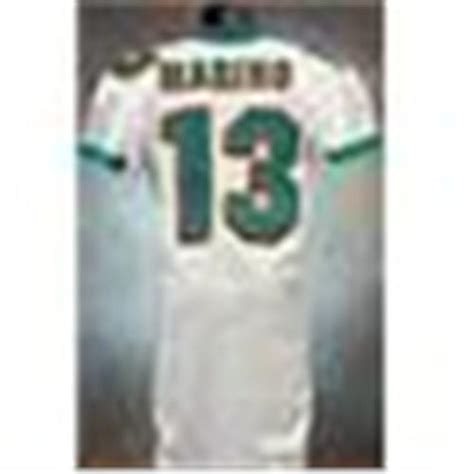 1999 Dan Marino Miami Dolphins Game-Used White Mesh Jersey