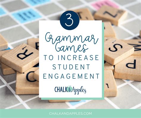 3 Grammar Games To Increase Student Engagement - Chalk & Apples